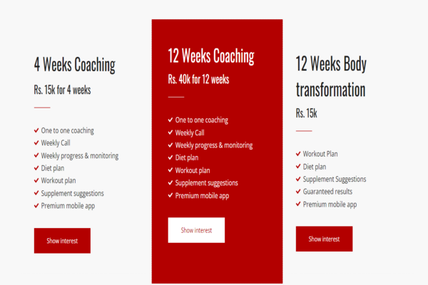 Best Coaching Website Examples Red